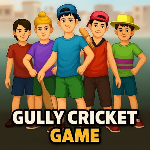 Picture of Gully Cricket Game